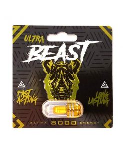 Rhino Ultra Beast 8000 5 Pill Pack