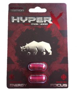 Rhino Hyper X 4000 6 Pill Pack
