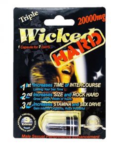 Wicked Hard 20000 5 Pill Pack