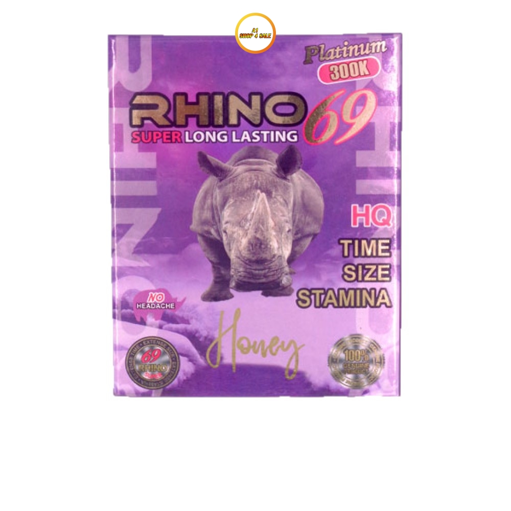 Rhino 69 300K Honey 5 Sachet Pack