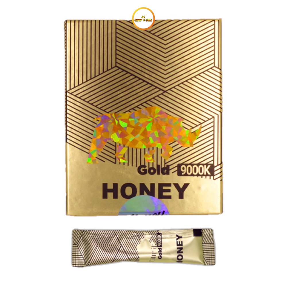 Rhino Gold 9000K Honey 5 Sachet Pack