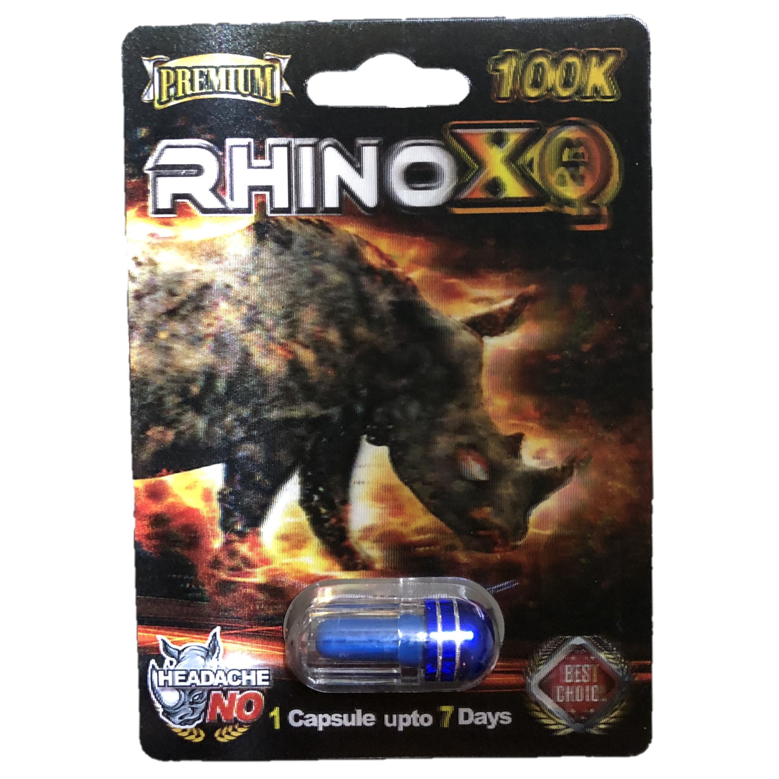 Rhino XQ 100K 5 Pill Pack