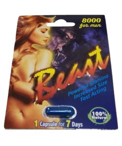 Beast 8000 5 Pill Pack