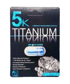 Titanium 5K 5 Pill Pack